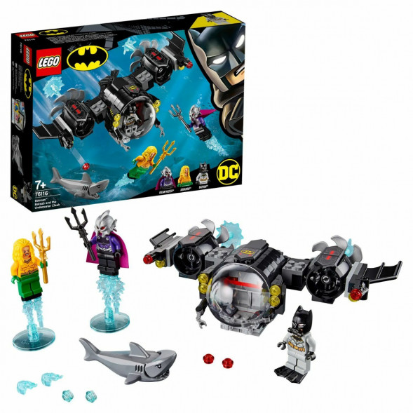 Конструктор LEGO Super Heroes 76116 Подводный бой Бэтмена в Нальчике