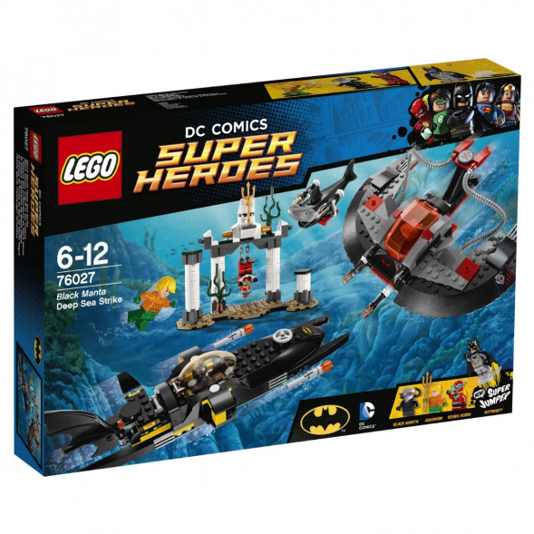 Конструктор LEGO Super Heroes 76027 Глубоководная атака Черного Манта в Нальчике