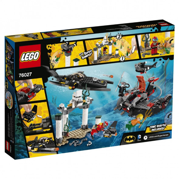 Конструктор LEGO Super Heroes 76027 Глубоководная атака Черного Манта в Нальчике