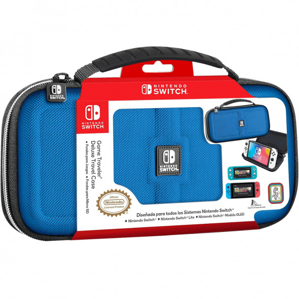 Чехол BIG BEN Deluxe для Nintendo Switch/OLED/Lite, синий в Нальчике