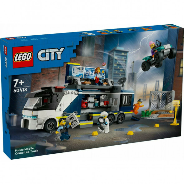 Конструктор LEGO City 60418 Полицейский грузовик криминалистической лаборатории в Нальчике