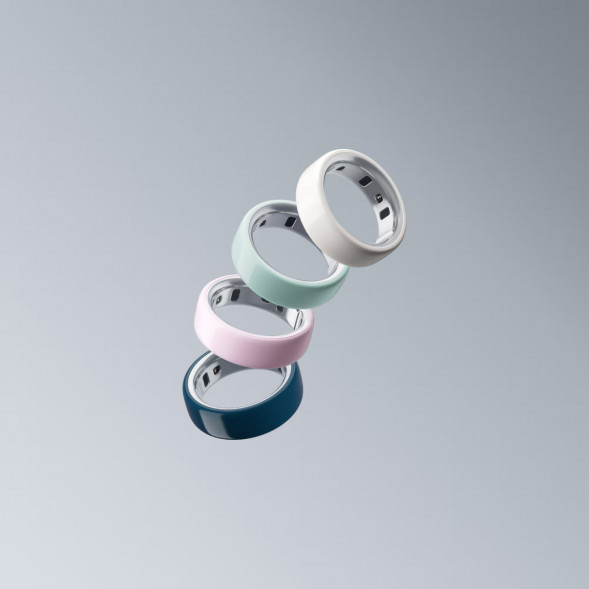 Умное кольцо Oura Ring 4 Ceramic (размер 5), Розовый/Petal в Нальчике