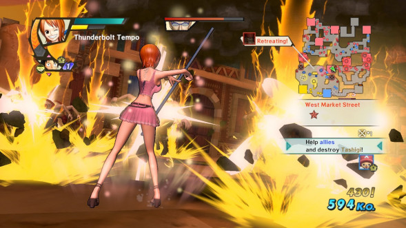 Игра One Piece Pirate Warriors 3 [PS4, английская версия] в Нальчике