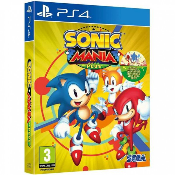 Игра Sonic Mania Plus (+ Артбук) [PS4, русские субтитры] в Нальчике