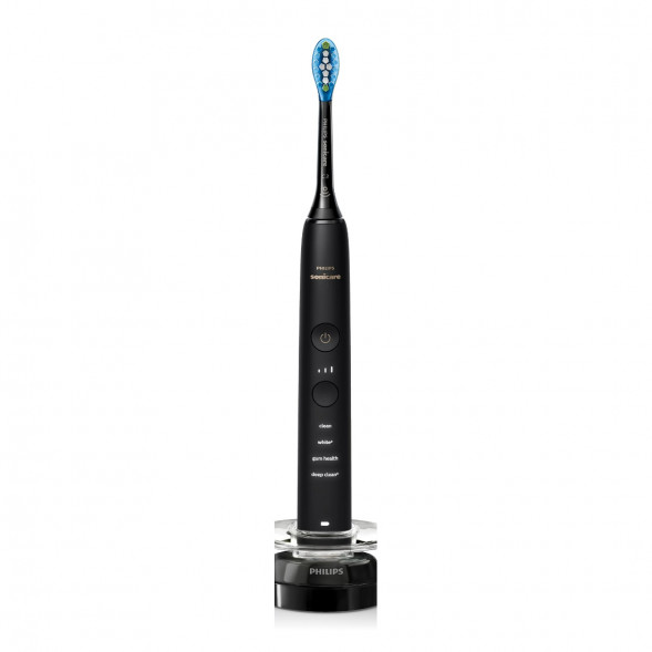 Набор из 2 электрических зубных щеток Philips Sonicare DiamondClean 9000 HX9914/54, чёрный в Нальчике