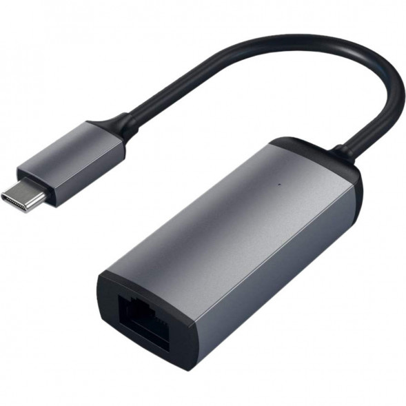 Адаптер Satechi USB-C - Ethernet ST-TCENM, серый космос в Нальчике