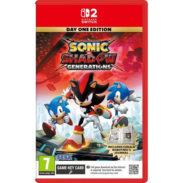 Игра Sonic x Shadow Generations. Day One Edition [Nintendo Switch 2, русские субтитры] в Нальчике