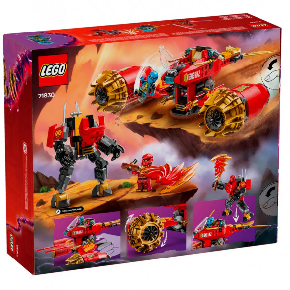 Конструктор LEGO Ninjago 71830 Боевой робот Кая «Всадник бури» в Нальчике