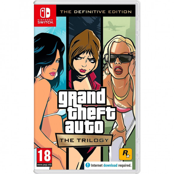 Grand Theft Auto: The Trilogy - The Definitive Edition [Nintendo Switch, русские субтитры] в Нальчике