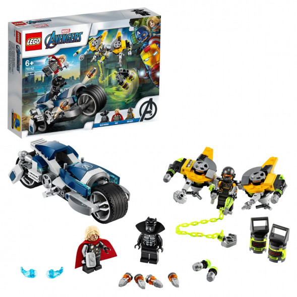 Конструктор LEGO Super Heroes 76142 Мстители Атака на спортбайке в Нальчике