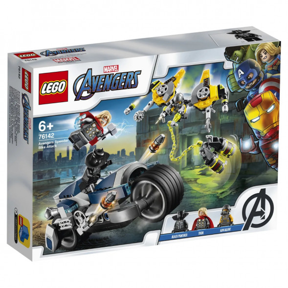 Конструктор LEGO Super Heroes 76142 Мстители Атака на спортбайке в Нальчике