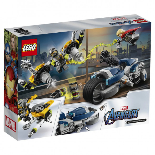Конструктор LEGO Super Heroes 76142 Мстители Атака на спортбайке в Нальчике