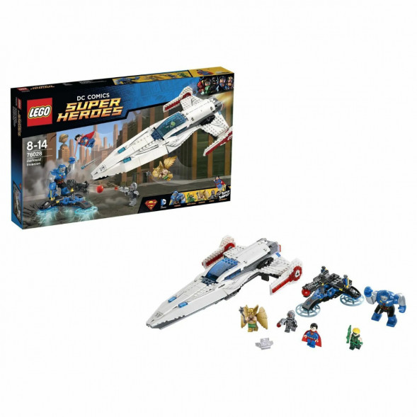 Конструктор LEGO Super Heroes 76028 Вторжение Дарксайда в Нальчике