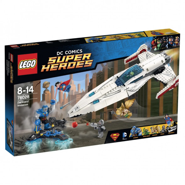 Конструктор LEGO Super Heroes 76028 Вторжение Дарксайда в Нальчике