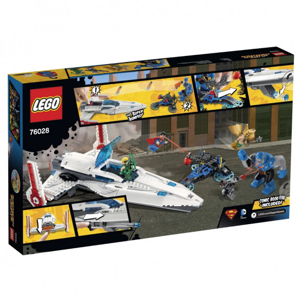 Конструктор LEGO Super Heroes 76028 Вторжение Дарксайда в Нальчике