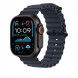 Ремешок Apple Watch 49мм Navy Ocean Band - Black Titanium Finish (MYPA3) в Нальчике