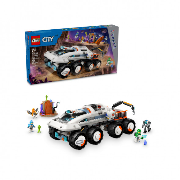 Конструктор LEGO City 60432 Командный вездеход и кран-погрузчик в Нальчике