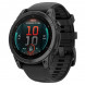 Умные часы Garmin Fenix E 47мм Amoled Slate Grey Steel с чёрным силиконовым ремешком 010-03025-01 в Нальчике