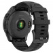 Умные часы Garmin Fenix E 47мм Amoled Slate Grey Steel с чёрным силиконовым ремешком 010-03025-01 в Нальчике
