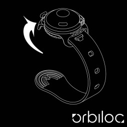 Фонарь для собак Orbiloc Dog Dual Signal Colours, синий