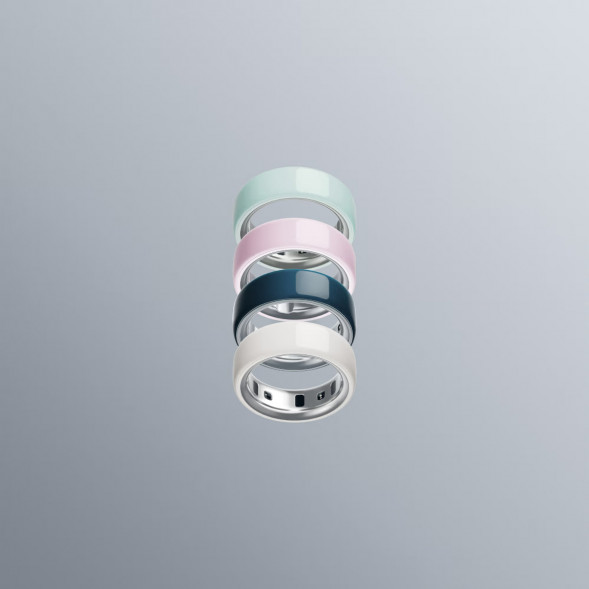 Умное кольцо Oura Ring 4 Ceramic (размер 6), Розовый/Petal в Нальчике