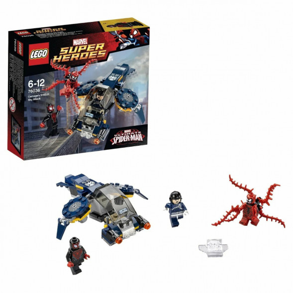 Конструктор LEGO Super Heroes 76036 Воздушная атака Карнажа в Нальчике