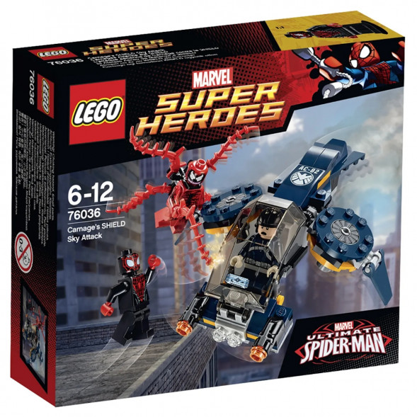 Конструктор LEGO Super Heroes 76036 Воздушная атака Карнажа в Нальчике