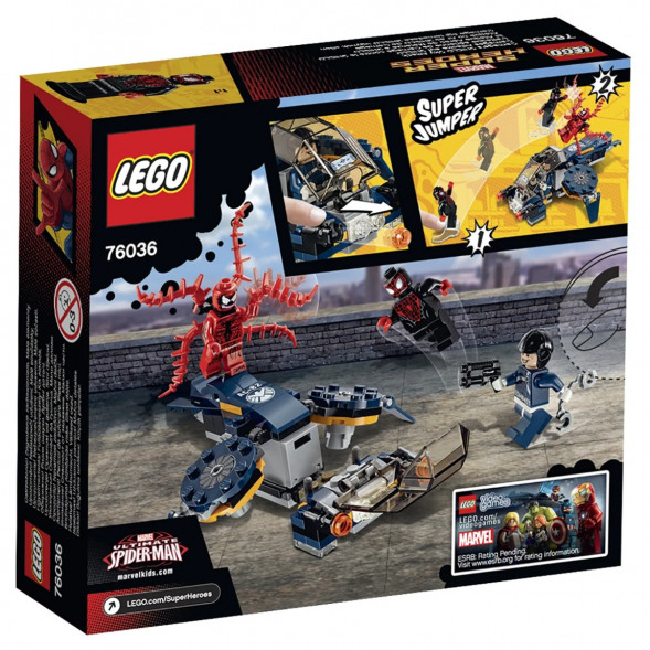 Конструктор LEGO Super Heroes 76036 Воздушная атака Карнажа в Нальчике