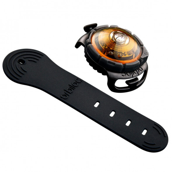 Фонарь для собак Orbiloc Dog Dual Signal Colours, желтый в Нальчике