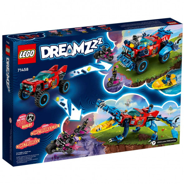 Конструктор LEGO DREAMZzz 71458 Автомобиль-крокодил в Нальчике