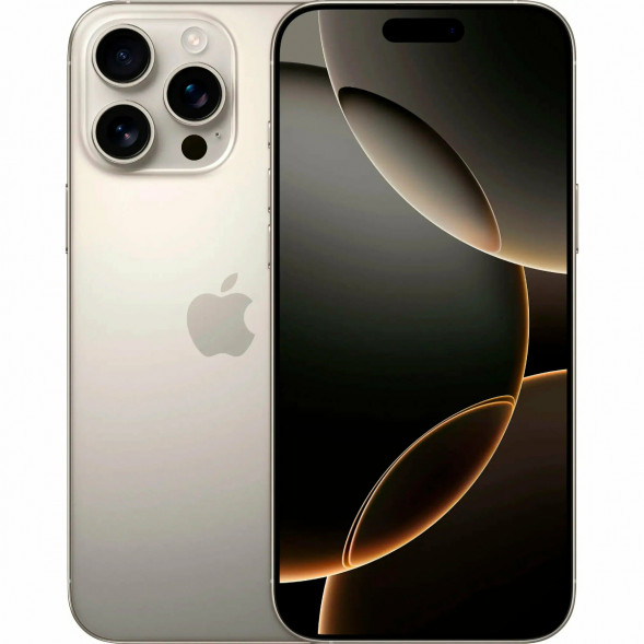 Смартфон Apple iPhone 16 Pro Max (nano SIM+eSIM) 256ГБ, Natural Titanium в Нальчике