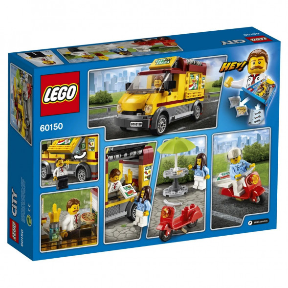 Конструктор LEGO City Great Vehicles 60150 Фургон-пиццерия в Нальчике