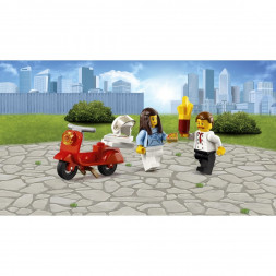 Конструктор LEGO City Great Vehicles 60150 Фургон-пиццерия