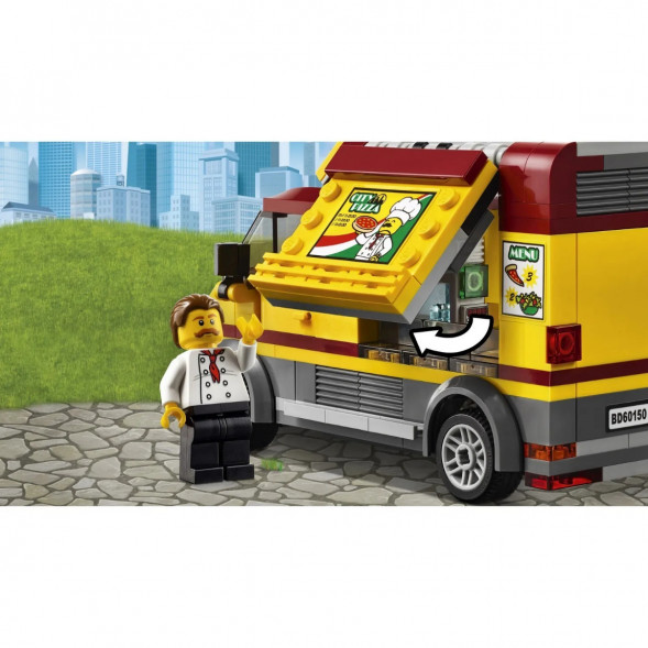 Конструктор LEGO City Great Vehicles 60150 Фургон-пиццерия в Нальчике