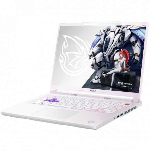 Ноутбук MSI Crosshair A16 HX MLG Edition E8WFK-090XRUY (16&amp;quot;, IPS, AMD Ryzen 9 8940HX 2.4ГГц, 16 ядер, 16ГБ DDR5, 1ТБ SSD, NVIDIA GeForce RTX 5060 - 8 ГБ, без ОС), белый в Нальчике