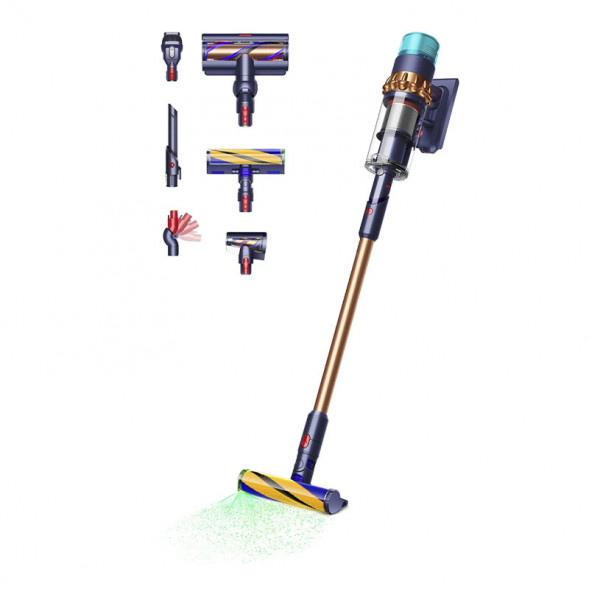 Пылесос Dyson Gen5 Detect Absolute SV23 EU, темно-синий/медный в Нальчике
