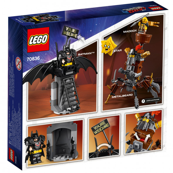 Конструктор LEGO Movie 70836 Боевой Бэтмен и Железная борода  в Нальчике