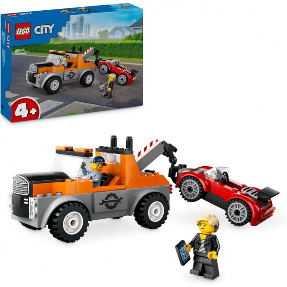 Конструктор LEGO City 60435 Ремонт эвакуаторов и спортивных автомобилей в Нальчике