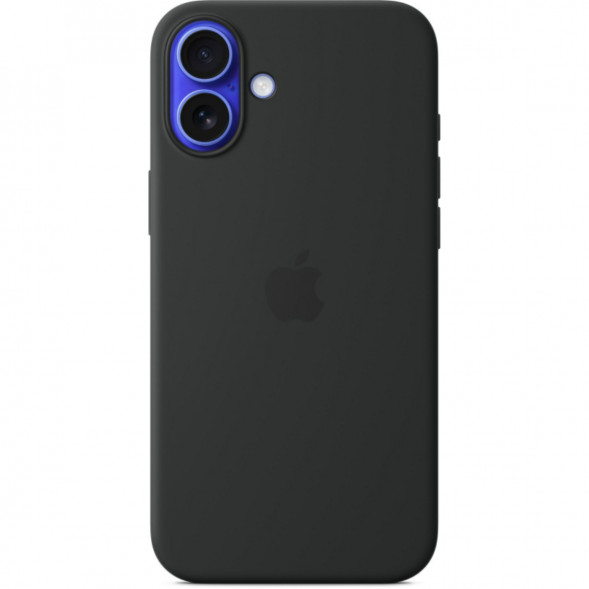 Чехол Apple для iPhone 16 Plus Silicone MagSafe, черный (MYY93ZM/A) в Нальчике
