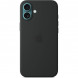 Чехол Apple для iPhone 16 Plus Silicone MagSafe, черный (MYY93ZM/A) в Нальчике