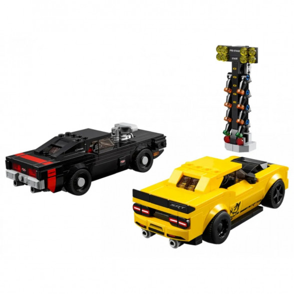 Конструктор LEGO Speed Champions 75893 2018 Dodge Challenger SRT Demon и 1970 Dodge Charger R/T в Нальчике