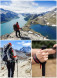 Треккинговая палка Naturehike 135 см, 1 шт., черный/красный в Нальчике