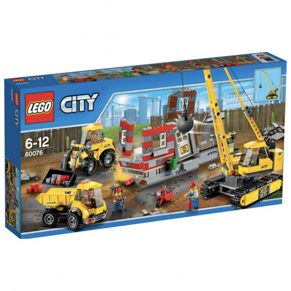 Конструктор LEGO City 60076 Снос здания в Нальчике