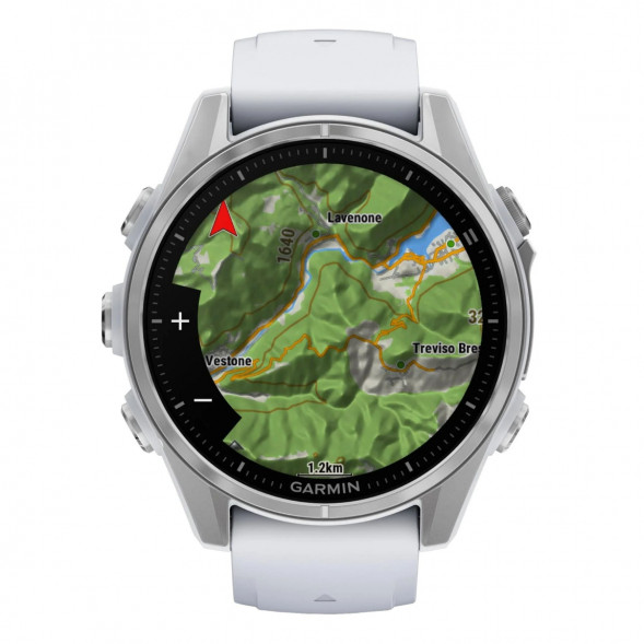 Умные часы Garmin Fenix 8, 43 mm, Whitestone 010-02903-00 в Нальчике