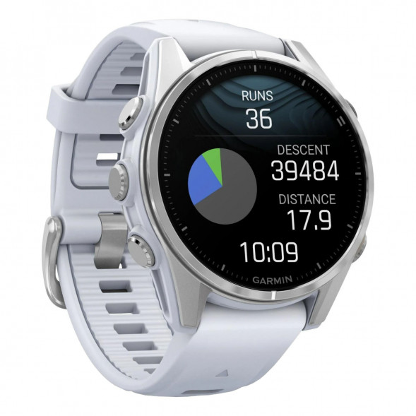 Умные часы Garmin Fenix 8, 43 mm, Whitestone 010-02903-00 в Нальчике
