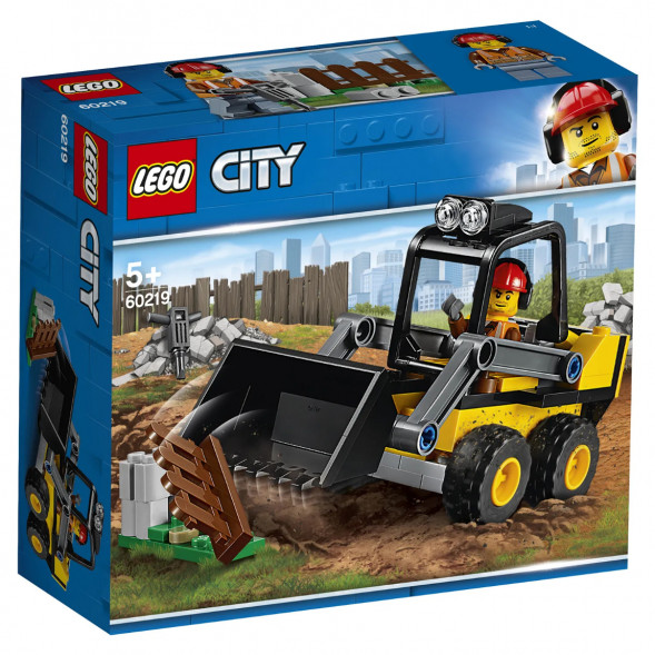Конструктор LEGO City Great Vehicles 60219 Строительный погрузчик в Нальчике