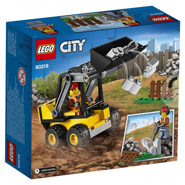 Конструктор LEGO City Great Vehicles 60219 Строительный погрузчик в Нальчике
