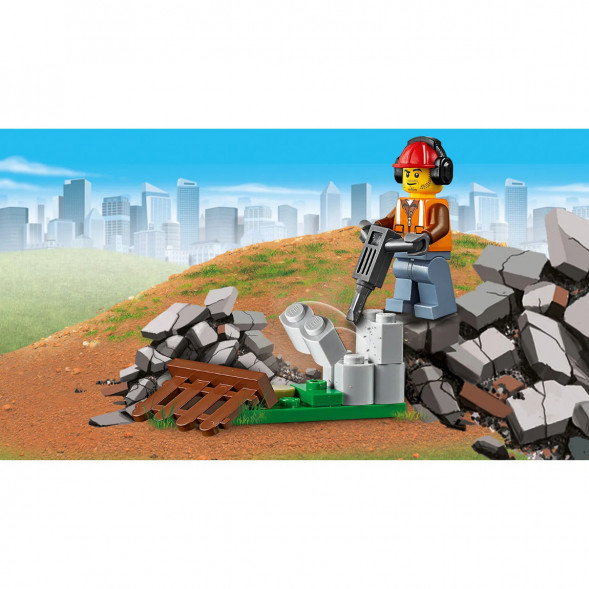 Конструктор LEGO City Great Vehicles 60219 Строительный погрузчик в Нальчике