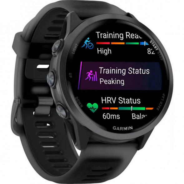 Умные часы Garmin Forerunner 570 47 мм Slate Grey Aluminium/Translucent Black 010-02971-00 в Нальчике