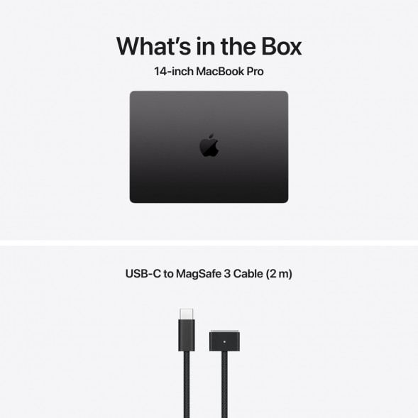 Ноутбук Apple MacBook Pro 14 2026 MJLW4 (M5 Pro 16-Core GPU, 24GB/2TB), Черный космос/Space Black в Нальчике